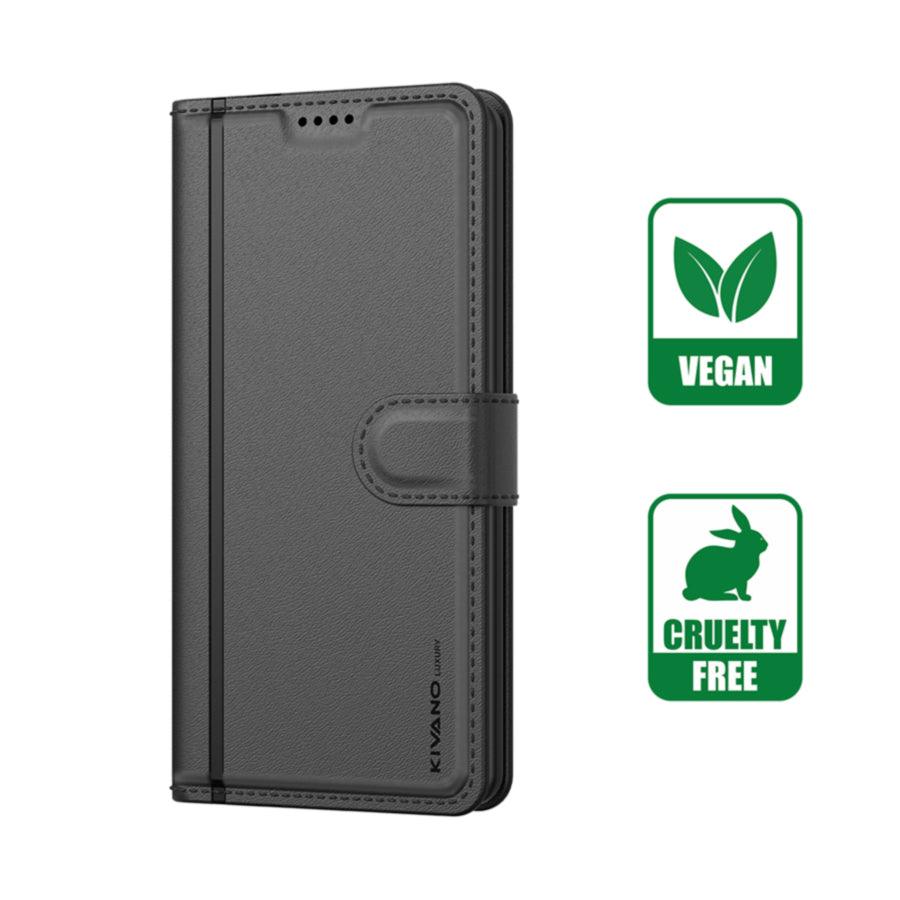Leather Wallet Case for Xiaomi Redmi 10 Prime ?Stylish Flip Folio Cover with Card Holder, Stand, Ideal for Both Men and Women-KIVANO LUXE - Aibex